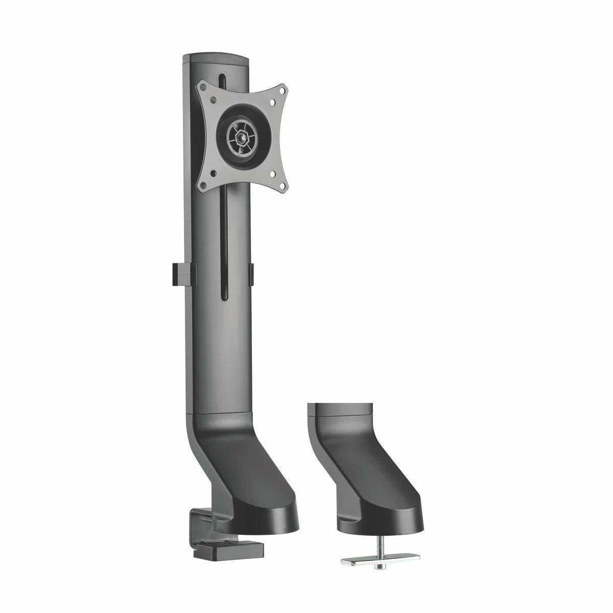 Single Screen Sit-Stand Workstation Compatible Monitor Arm